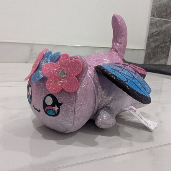 Aphmau - Sparkle fairy cat kitty plush toy figures squishies purple 6" - Picture 2 of 5